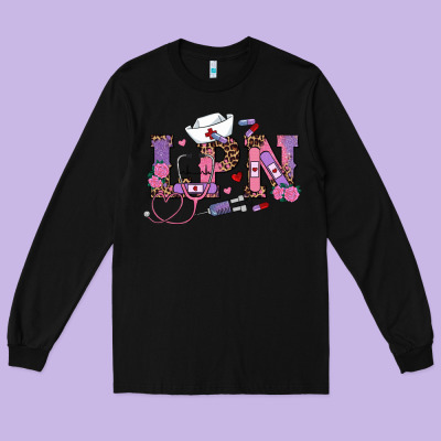 Long Sleeve Tee valentines day lpn