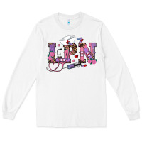 White valentines day lpn Long Sleeve Tee - RanaPortraitStore