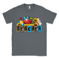 Charcoal Heather teacher Classic Tee - Zillion Design Studio