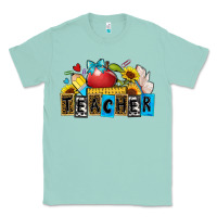 Seafoam teacher Classic Tee - Zillion Design Studio