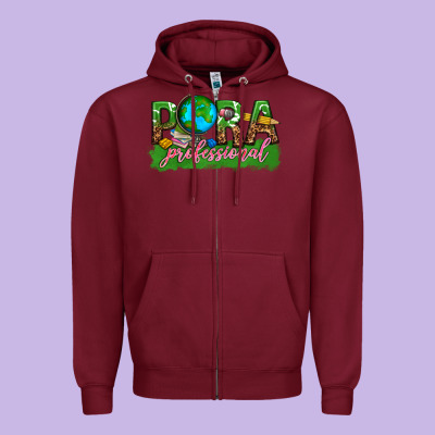 Para Professional Zipper Hoodie Designed By Texasbilliewilder