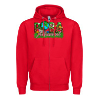 Red para professional Zipper Hoodie - texasbilliewilder