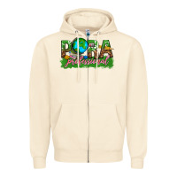 Sandshell para professional Zipper Hoodie - texasbilliewilder