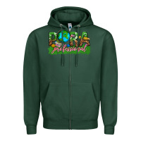 Sports Green para professional Zipper Hoodie - texasbilliewilder