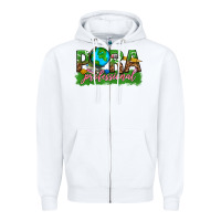 White para professional Zipper Hoodie - texasbilliewilder