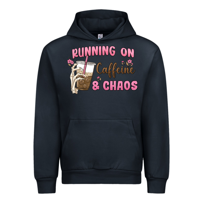 Running On Caffeine & Chaos Urban Hoodie by MaliasSmallBusiness | Teevron