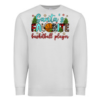 Dove Grey santa s favorite basketball player Premium Sweatshirt - JahusDesignShop