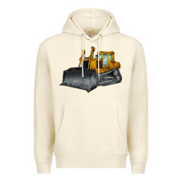 Sandshell Bulldozer Premium Hoodie - LillyAllenDesigns