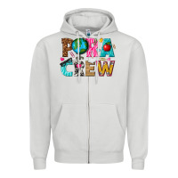 Dove Grey para crew Zipper Hoodie - texasbilliewilder