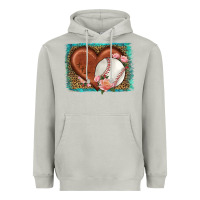 Moon Dust western leopard baseball heart Heavyweight Hoodie - HRA Design Shop