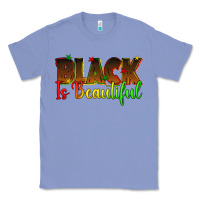 Colony Blue black is beautiful juneteenth Classic Tee - texasbilliewilder