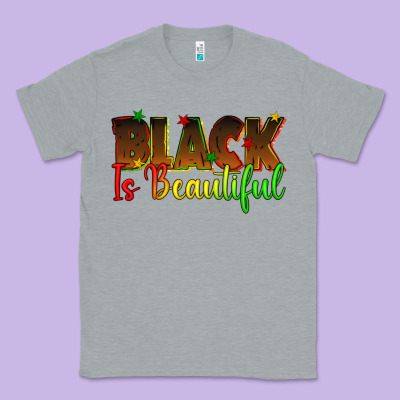 Classic Tee black is beautiful juneteenth