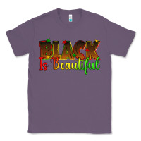 Lavender black is beautiful juneteenth Classic Tee - texasbilliewilder