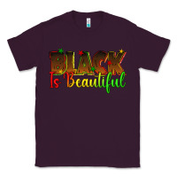Plum black is beautiful juneteenth Classic Tee - texasbilliewilder
