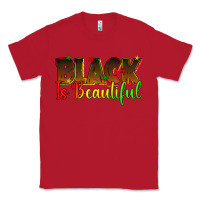 Red black is beautiful juneteenth Classic Tee - texasbilliewilder
