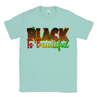 Seafoam black is beautiful juneteenth Classic Tee - texasbilliewilder