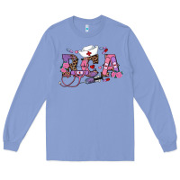 Colony Blue valentines day Long Sleeve Tee - RanaPortraitStore