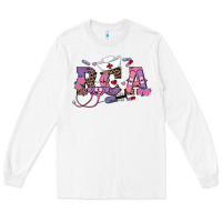 White valentines day Long Sleeve Tee - RanaPortraitStore