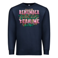 Navy remember when i asked for your opinion yeah me nei Premium Sweatshirt - AdoDesignShop