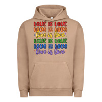 Pigment Burro love is love lgbtq Urban Hoodie - MaliasSmallBusiness