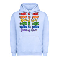 Pigment Grape Ice love is love lgbtq Urban Hoodie - MaliasSmallBusiness