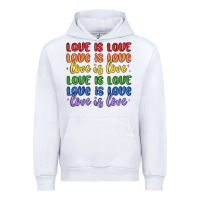 White love is love lgbtq Urban Hoodie - MaliasSmallBusiness