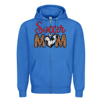 True Royal soccer mom Zipper Hoodie - Zillion Design Studio