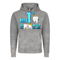 Cloud Rock my first tooth with teeth Vintage Hoodie - AdoDesignShop