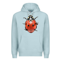 Blue Mist lady bug Premium Hoodie - LillyAllenDesigns