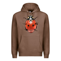 Chestnut lady bug Premium Hoodie - LillyAllenDesigns