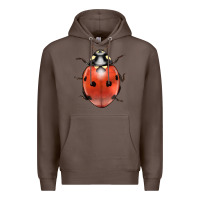 Coffee lady bug Premium Hoodie - LillyAllenDesigns