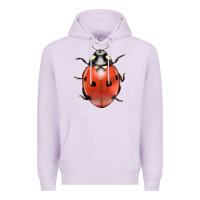 Lilac lady bug Premium Hoodie - LillyAllenDesigns