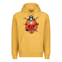 Mustard lady bug Premium Hoodie - LillyAllenDesigns