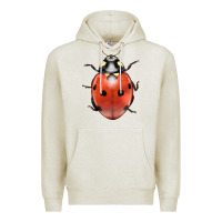 Oatmeal Heather lady bug Premium Hoodie - LillyAllenDesigns