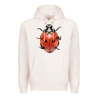 Pale Pink lady bug Premium Hoodie - LillyAllenDesigns
