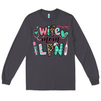 Smoke wife mom lpn licensed practical nurse Long Sleeve Tee - RanaPortraitStore