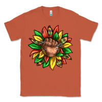 Copper black history sunflower Classic Tee - texasbilliewilder