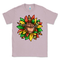 Lilac black history sunflower Classic Tee - texasbilliewilder