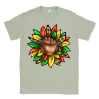 Matcha black history sunflower Classic Tee - texasbilliewilder
