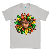 Moon Dust black history sunflower Classic Tee - texasbilliewilder