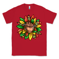 Red black history sunflower Classic Tee - texasbilliewilder