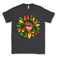 Smoke black history sunflower Classic Tee - texasbilliewilder