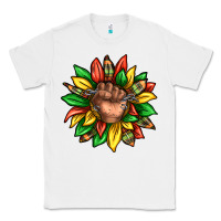 White black history sunflower Classic Tee - texasbilliewilder