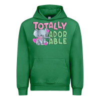 Emerald totally adorable Urban Hoodie - MaliasSmallBusiness