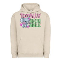 Pigment French Oak totally adorable Urban Hoodie - MaliasSmallBusiness