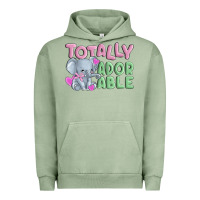 Pigment Oil Green totally adorable Urban Hoodie - MaliasSmallBusiness