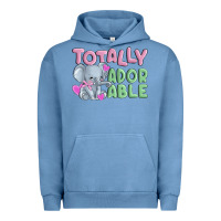 Pigment Pebble Blue totally adorable Urban Hoodie - MaliasSmallBusiness