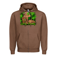 Chestnut st patrick's day lucky cow family Zipper Hoodie - RanaPortraitStore