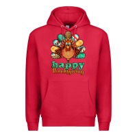 Cardinal happy thanksgiving turkey Premium Hoodie - Jasminsmagicworld