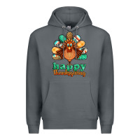 Rock happy thanksgiving turkey Premium Hoodie - Jasminsmagicworld
